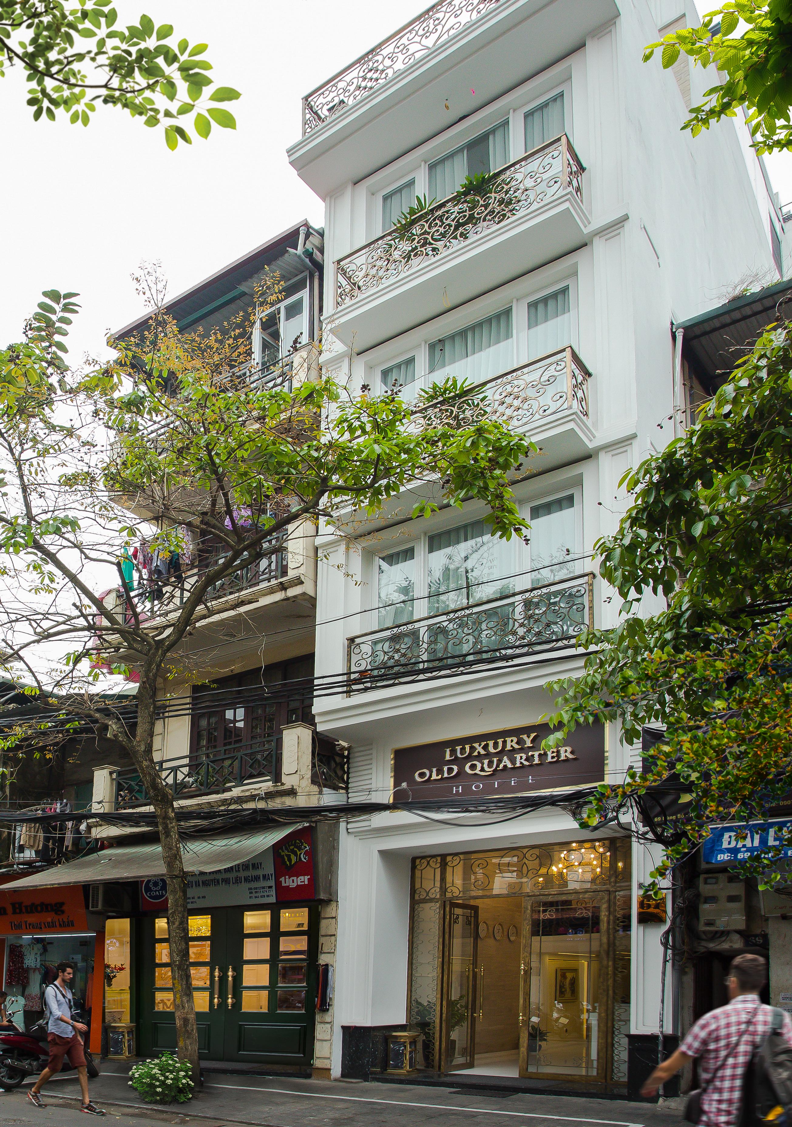 Luxury Old Quarter Hotel & Gym Hanoi Eksteriør bilde