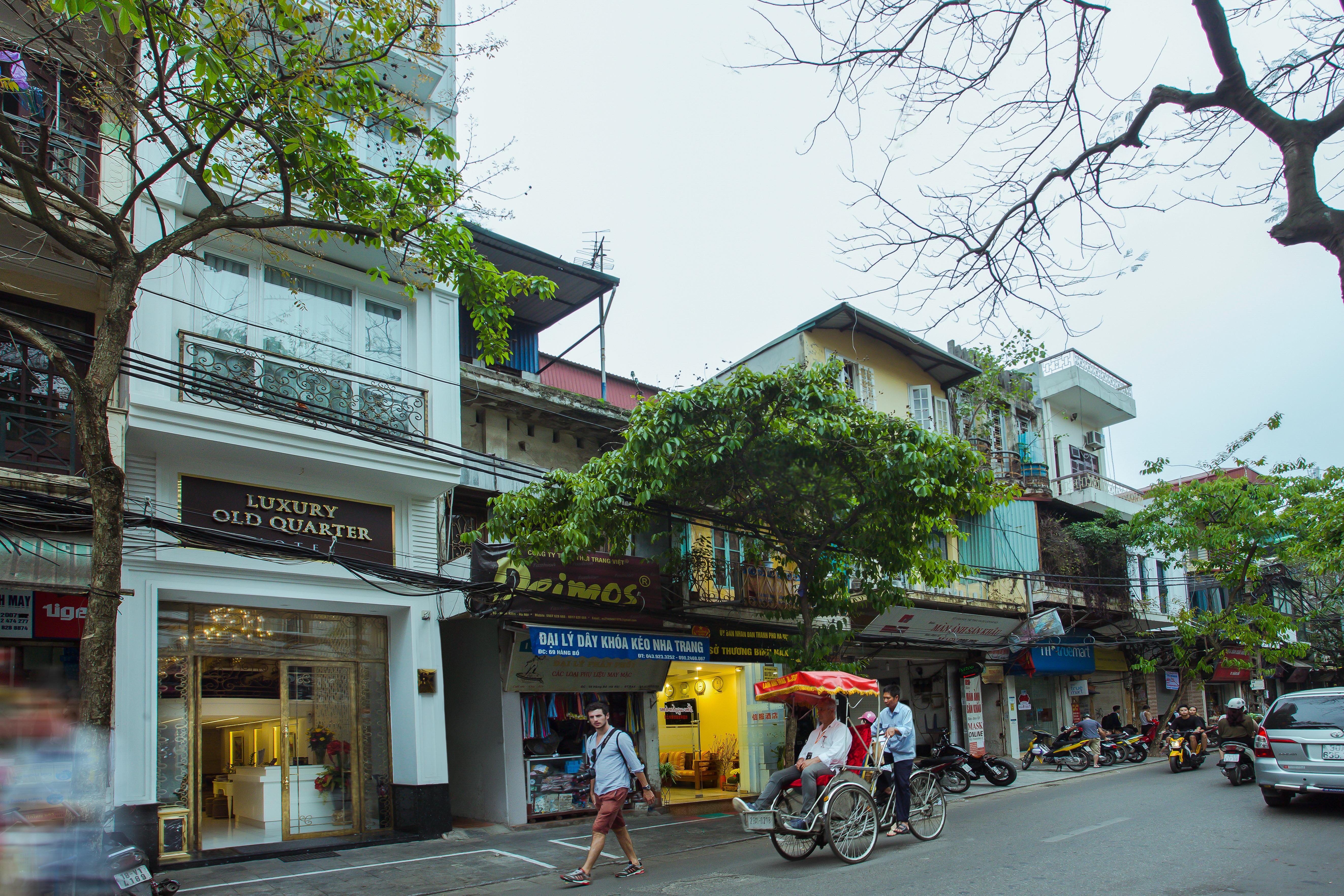 Luxury Old Quarter Hotel & Gym Hanoi Eksteriør bilde