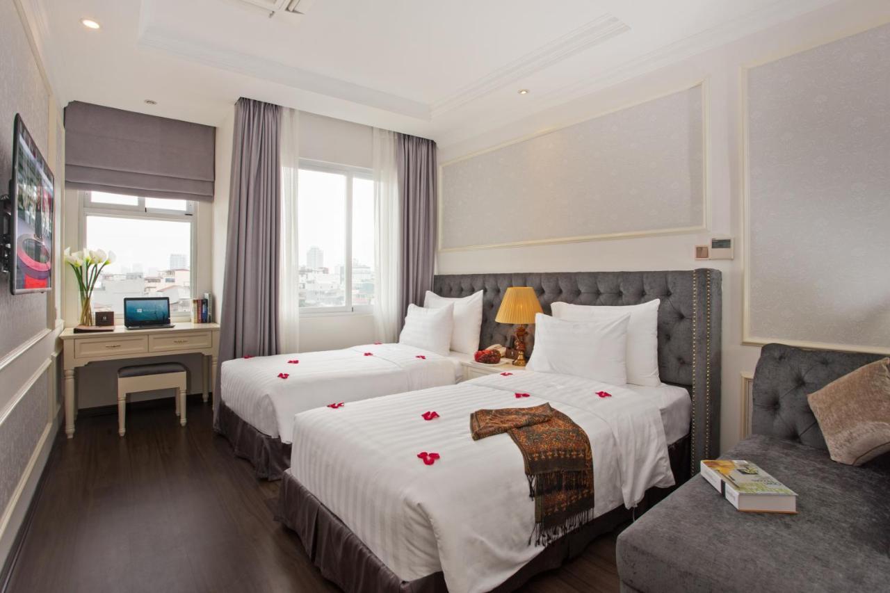 Luxury Old Quarter Hotel & Gym Hanoi Eksteriør bilde