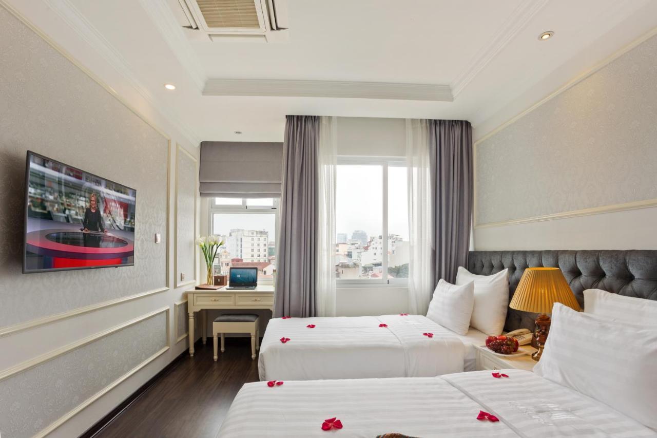 Luxury Old Quarter Hotel & Gym Hanoi Eksteriør bilde